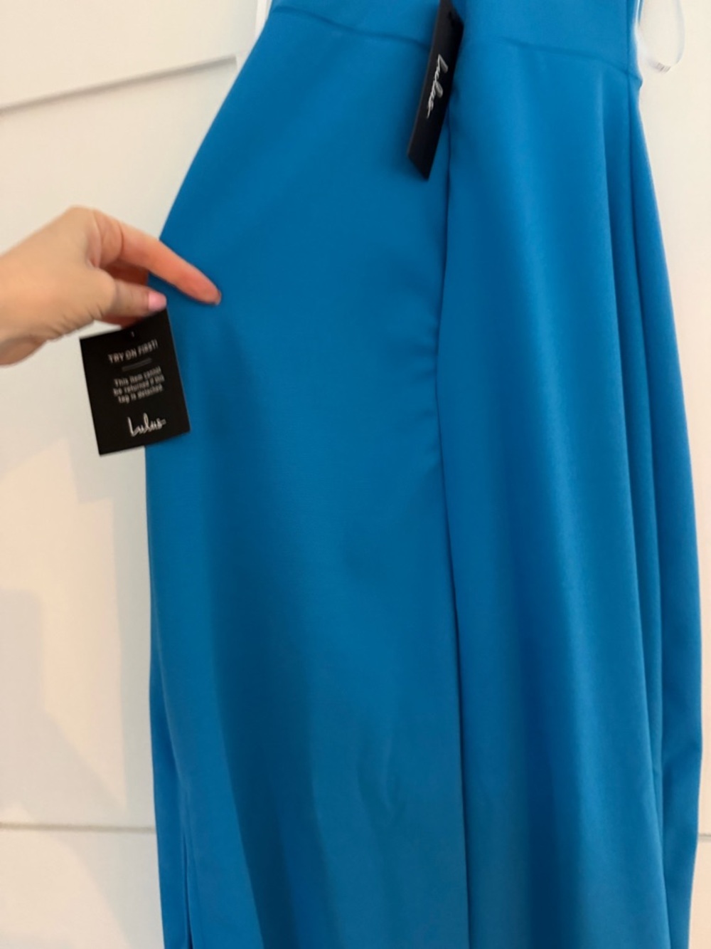 Lulu's Vibrant Blue Maxi Dress - Picture 7 of 7